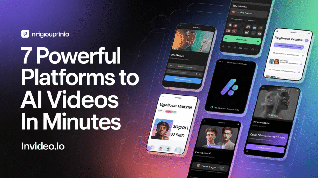 7 Powerful Platforms to Create AI Videos in Minutes